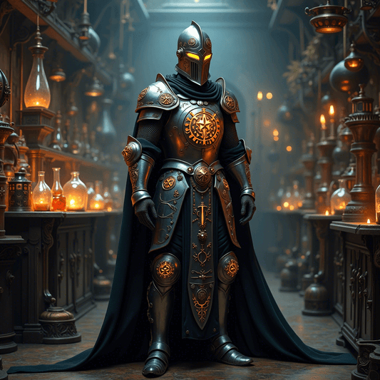 The Alchemist Knight of Online Realms